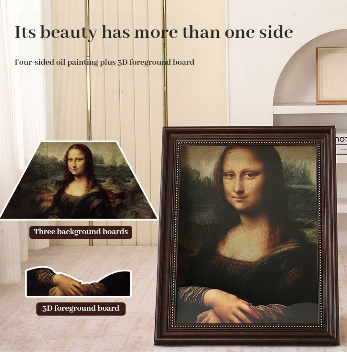 Mona Lisa Cat Bed