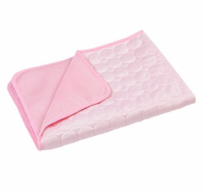 Summer Cooling Pet Sleeping Ice Silk Mat