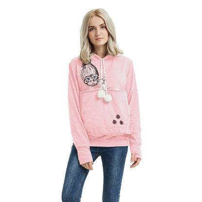 Cat Pouch Hoodie