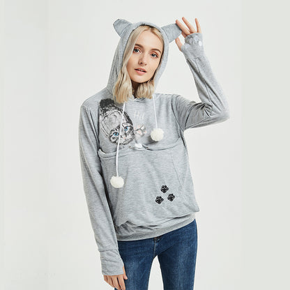 Cat Pouch Hoodie