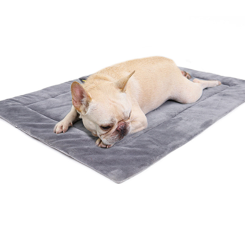 Pet Dog Cat Heat Insulation Self Heating Sleeping Pad Soft Fleece Rug Blanket Bed For Puppy Dog Kitten Sofa Cushion Home Mat