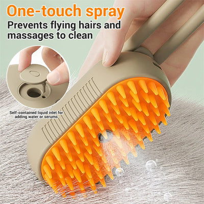 3 in 1 Steamy Pet Brush