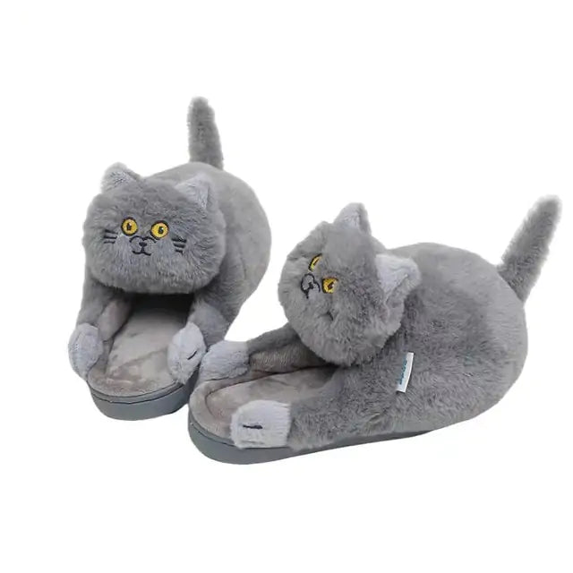 Cozy Cat Slippers