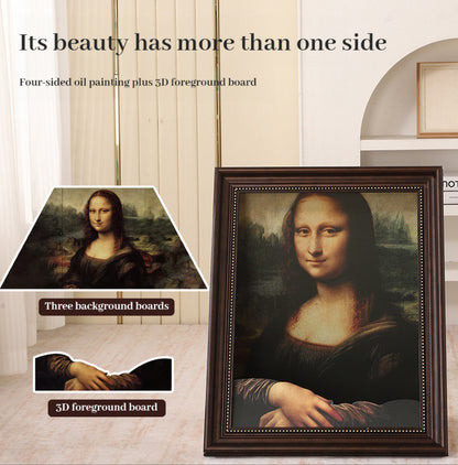 Mona Lisa Cat Bed