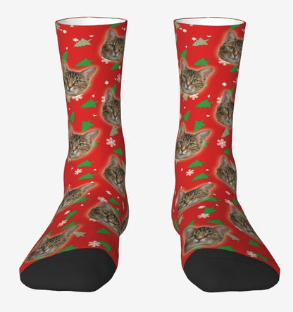 Custom Pet Christmas Socks