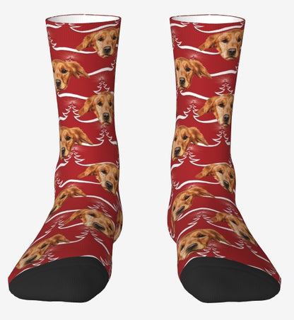 Custom Pet Christmas Socks