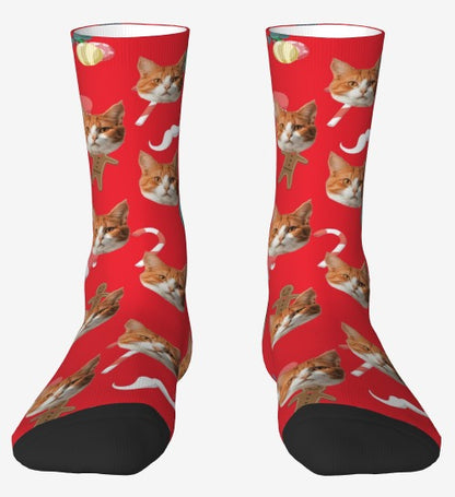 Custom Pet Christmas Socks