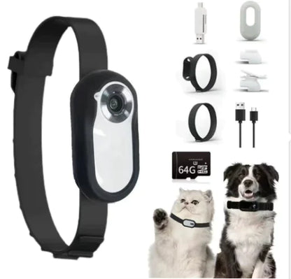 Wireless Pet Collar Camera
