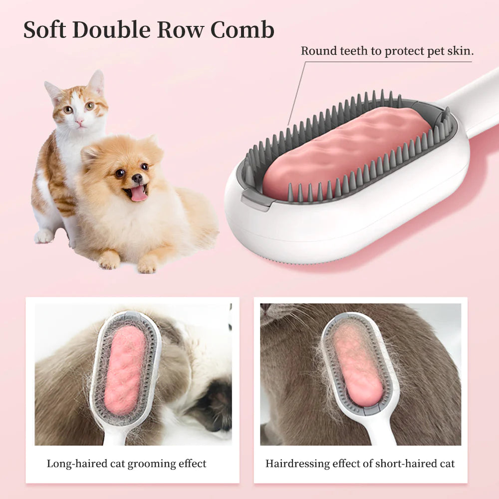 Multifunctional Pet Brush Silicone Dog Brush Cat Grooming Comb Hair Remover Massage Tools for Cats Dogs Lint Remover