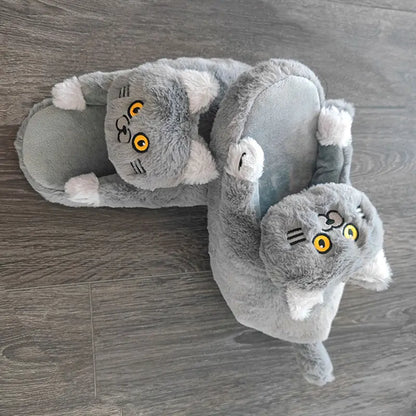 Cozy Cat Slippers