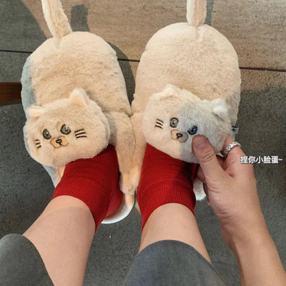 Cozy Cat Slippers