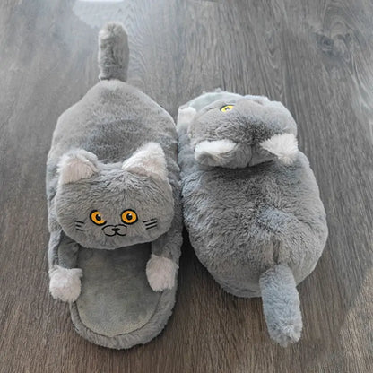 Cozy Cat Slippers